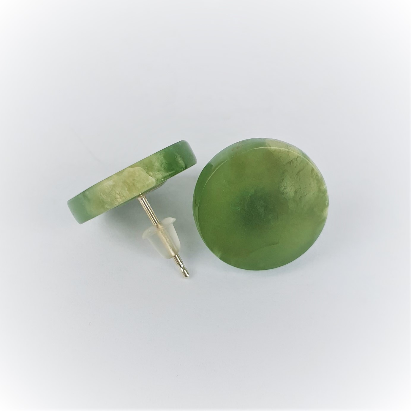 Betty Dot Earrings - Pounamu - Image 2