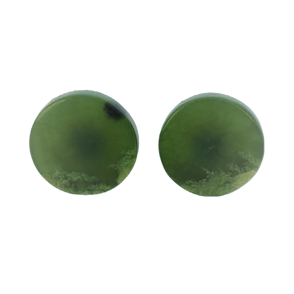 Betty Dot Earrings - Pounamu