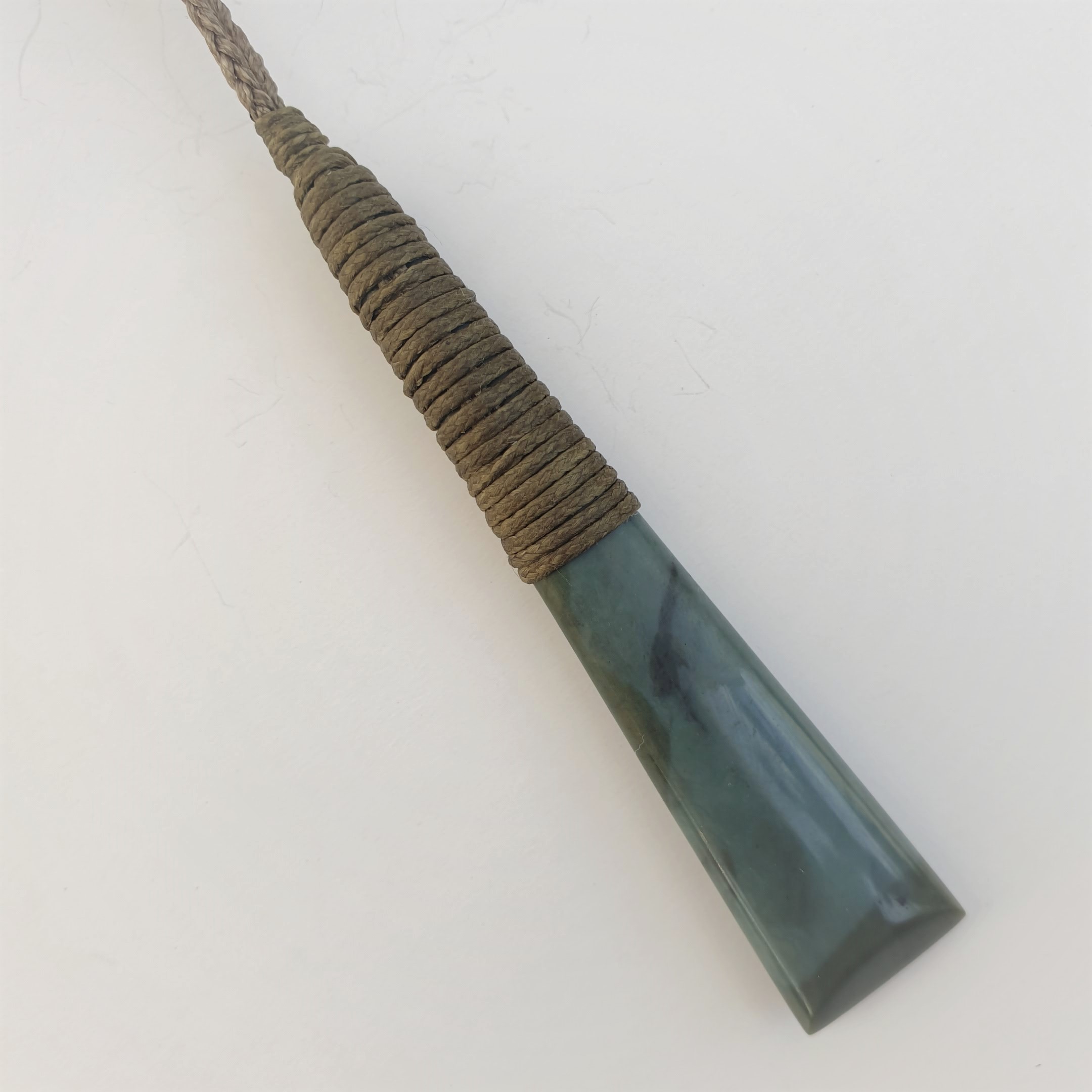 Top of the South Blue Nephrite Jade Toki - Image 2