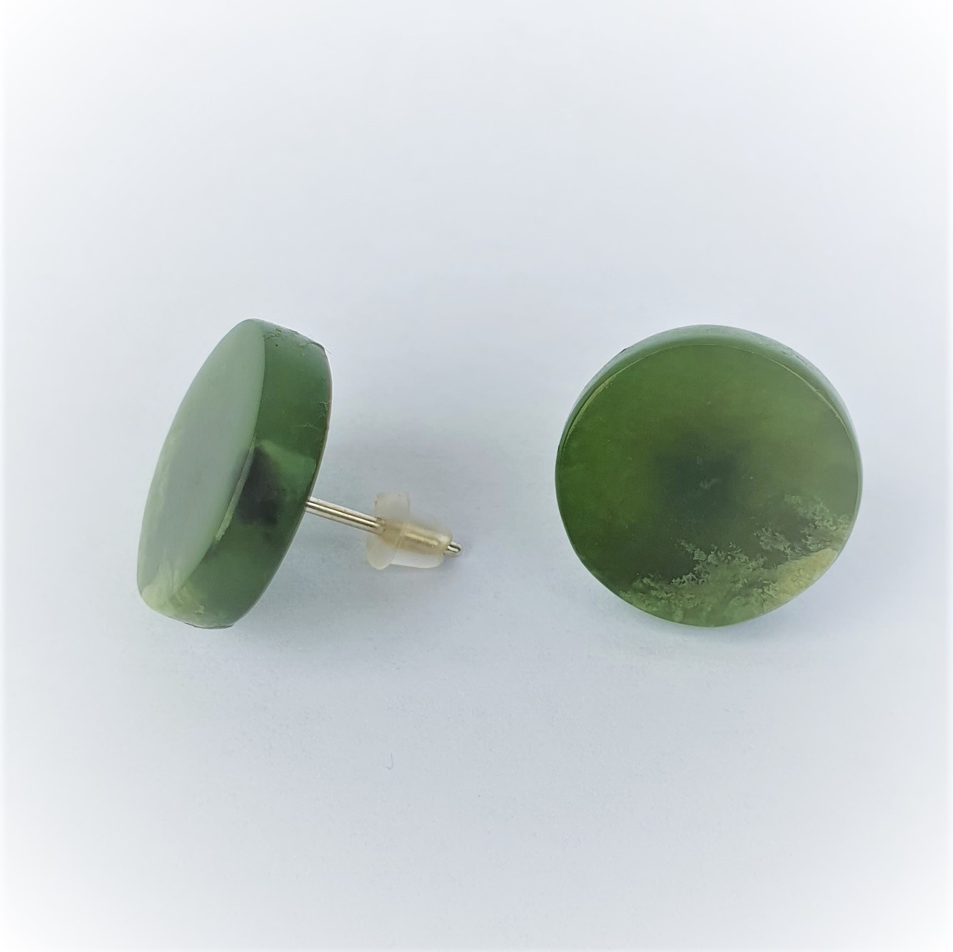 Betty Dot Earrings - Pounamu - Image 3