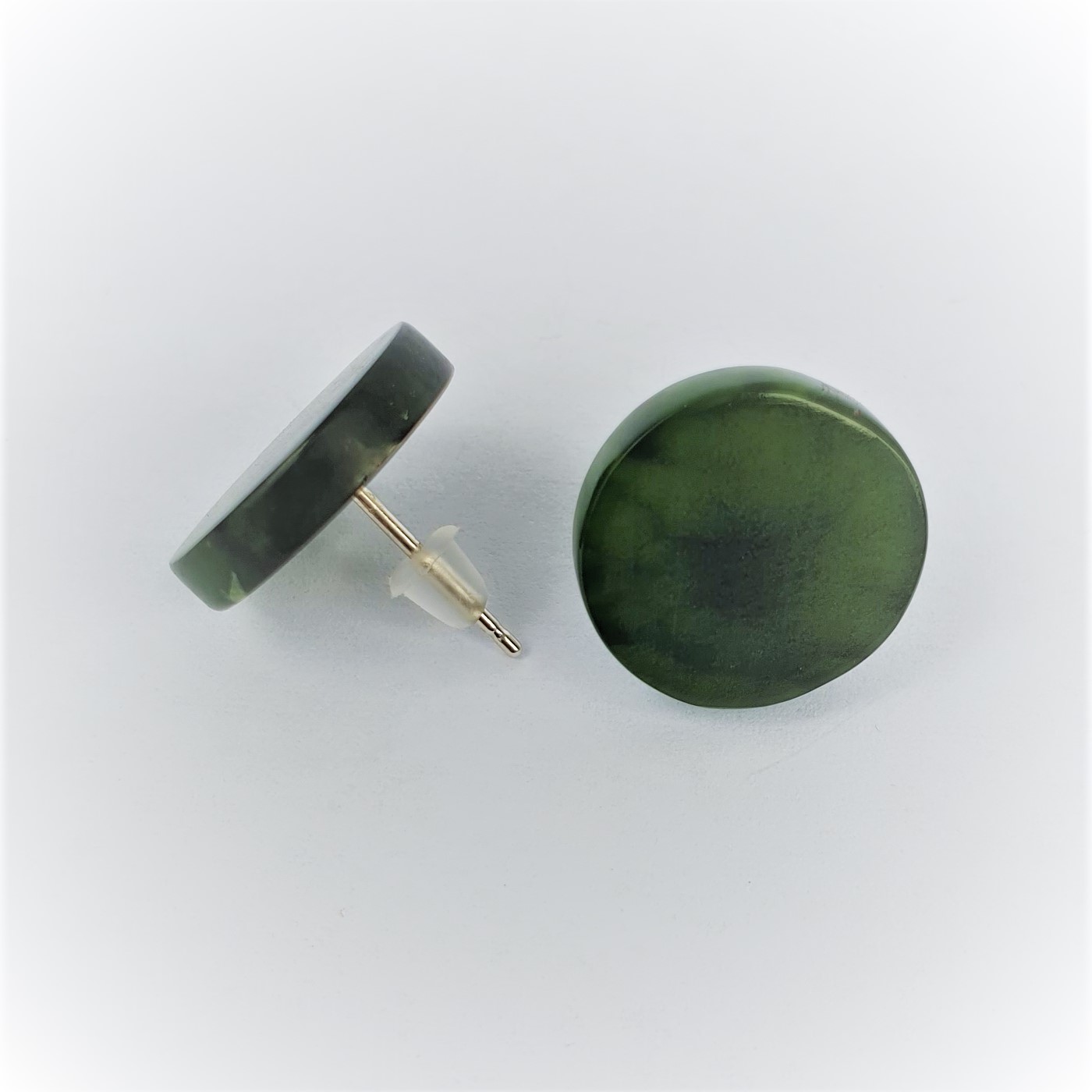 Betty Dot Earrings - Pounamu - Image 3