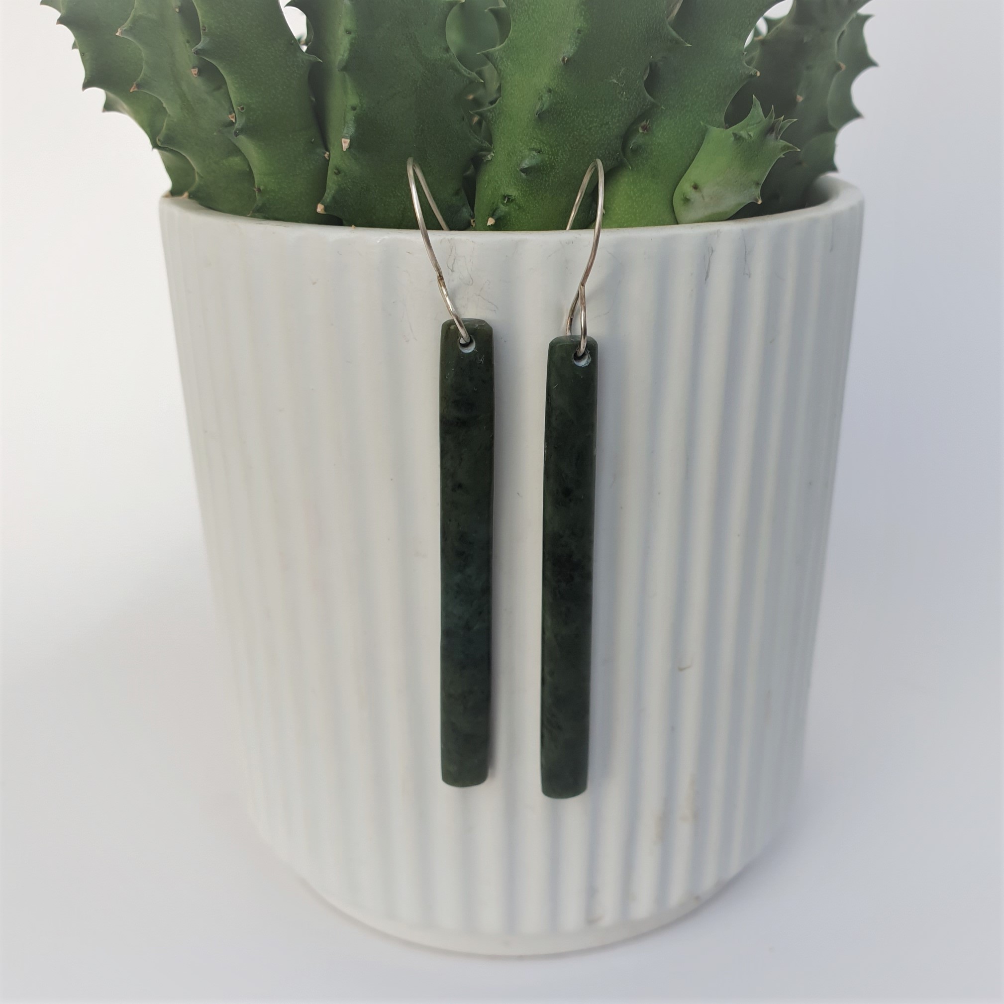 Serpentine Drop Earrings - Image 2